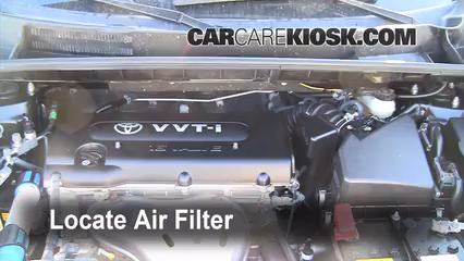 2010 Scion xB 2.4L 4 Cyl. Filtre à air (moteur) Changement
